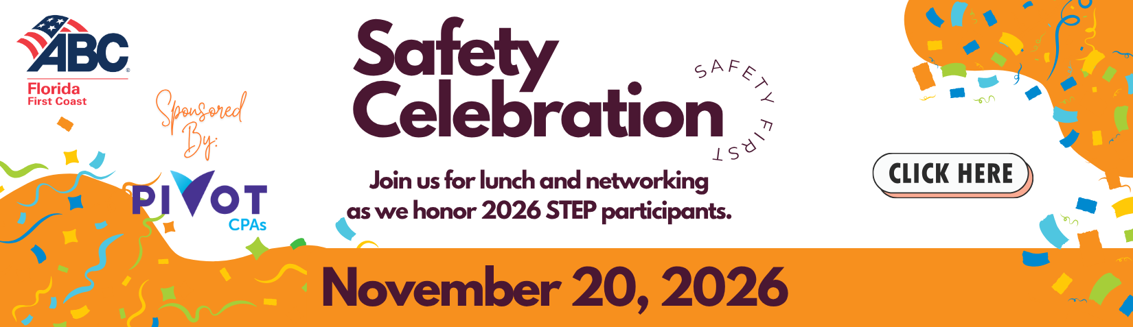 Banner November Safety Luncheon 11.20.2026 